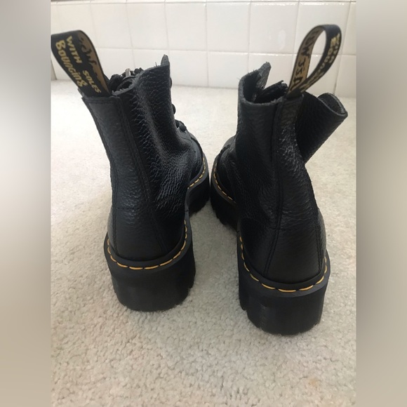 Dr. Martens Sinclair Zip Front Platform Boots - Picture 3 of 5